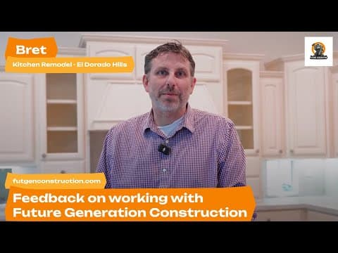 Video testimonial: Kitchen Remodel in El Dorado Hills